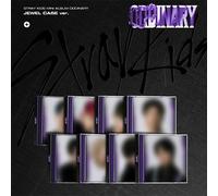 STRAY KIDS ODDINARY Mini Album CUSTODIA GIOIELLO CASUALE Ver/CD+Photobook+Car...