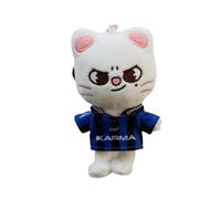 Stray-Kids Plushdoll portachiavi 10 cm 'Karma' Series SK-Zoo portachiavi 'STAY' carino ciondolo portachiavi, Hyunjin, 10 cm