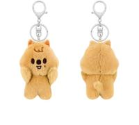 Stray Kids Portachiavi in peluche MAGNET serie ATE SKZoo portachiavi carino portachiavi ciondolo per fan 10cm, Han Quokka, small-scale