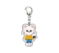 Stray-kids portachiavi SK-ZOO portachiavi The Victory acrilico portachiavi cartone animato carino portachiavi, Hyun Jin, 5cm