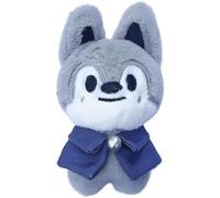 Stray Kids Skzoo Plush Key Chain Stray Kids Magic School Series Cartoon Portachiavi Telefono Ciondolo Portachiavi per Fan 10cm, multicolore, 1