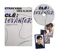 STRAY KIDS - STRAY KIDS - [Clé : LEVANTER] (Clé ver.) Photobook & Special Page + CD-R + 3 QR Photocards + 2 Pin Button Badges