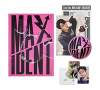 STRAY KIDS - STRAY KIDS - Mini Album [MAXIDENT] (T-CRUSH Ver.) Photobook + CD-R + Lyrics Paper + Photocards + Mini Poster + Face Sticker + 1 Clear Potocard Frame