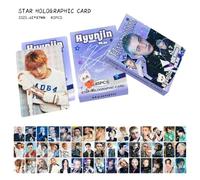 Stray-kids trading card SKZ Star Card "KARMS" trading CARD stay double face LOMO CARD Starry Sky Small Card (Hyun Jin)
