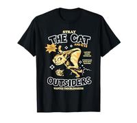 Stray The Cat Outsiders Wanted Troublemakers Video Game Maglietta