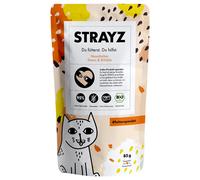 STRAYZ Bio cat in buste 6 x 85 g - Oca bio e zucca bio