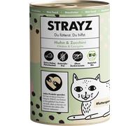 STRAYZ Cibo Umido per Gatti, Pollo e Zucchine - 400 g