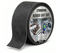 STRBOXONG Nastro Antiscivolo Autoadesivo 50 mm x 3m, Banda Gomma Adesiva Larga per Scale, Gradini, Terrazze, Corrimano, Attrezzi Fitness e Macchinari