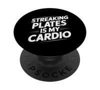 Streaking Plates è il mio microbiologo cardio PopSockets PopGrip Adesivo
