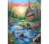 Stream Brown Bear Group Rompicapo 300 Pezzi Per Regalo Di Festa Del Nonno Cartone Rigido Per Anziani Animals And Plants Esercizio Mentale Per Tempo Libero Qualità Premium Da Passatempo 300 PCS