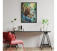 Stream Brown Bear Mother And Cub Puzzle 500 Pezzi Difficile Rompicapo Adulti Animals And Plants Sfida Per Amanti Del Puzzle Rilassamento Pressione Ridotta Dopo Il Lavoro Regalo Amici 500 PCS