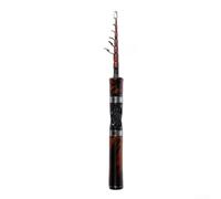 Stream - Canna da pesca alla trota, telescopica, portatile, 1,5 m, impugnatura dritta