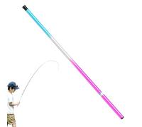 Stream Fishing Rod - Asta ultra corta per flussi di trota, mini asta telescopica compatta per pesca a zaino, attrezzatura ultraleggera per piccoli viaggi all'aperto