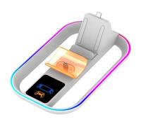 Streaming Handheld Console Dock Stand Controller di Gioco Base di Ricarica per P5/P5 Console di Gioco Supporto di Ricarica con Effetto Luce LED Colorato