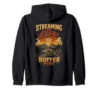 Streaming in Vita Senza Buffering - Van Vintage Felpa con Cappuccio