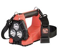 Streamlight 44315 Vulcan 180 1200-Lumen ricaricabile Div. 2 Lanterna con Sistema di Montaggio sul Veicolo, Rack a Filo Diretto 12V DC, Tracolla a Sgancio Rapido, Arancione