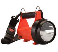 Streamlight 44454 Fire Vulcan torcia LED con doppio LED posteriore, rilascio rapido tracolla e senza caricabatterie, arancione, 44454
