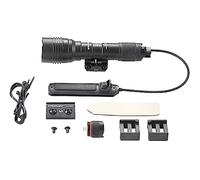 Streamlight ProTac 88066 ProTac - Lampada da arma da 1000 lumen con interruttore remoto, interruttore posteriore, clip e batterie CR123A, scatola di colore nero