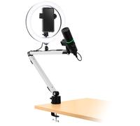 Streamplify MOUNT ARM, Mikrofonarm mit Tischklemme - weiß