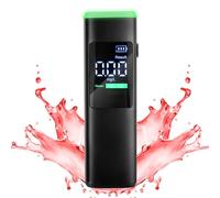 STREAMVOY Alcoltest Portatile, Tecnologia a Sensore Elettrochimico Professionale, Misurazione Rapida e Precisa del Tasso Alcolemico, 2 Modalità di Soffio, Leggero e Portatile