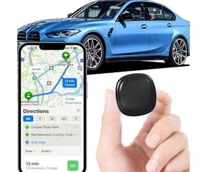 STREAMVOY Mini Magnetic Car GPS Tracker - No Monthly Fee | 180-Day Standby | Real-Time Tracking for Vehicles, Kids & Pets | Works with iOS/Android