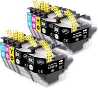 STREAMVOY Multipack Cartucce 4 Colori Compatibili con Epson S20/SX100 Serie, adatte per Epson 603/604 (LC3219XL 10P)