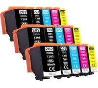 STREAMVOY Multipack Cartucce 4 Colori Compatibili con Epson S20/SX100 Serie, adatte per Epson 603/604 (202XL 15P)