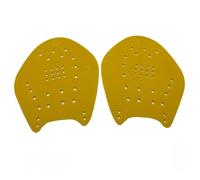 STREAMVOY Pinne universali da nuoto, per adulti e bambini, taglie S/M/L, aiuto per il nuoto per migliorare la forza e la tecnica (giallo, 1)