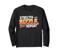Strecth Sizzle Repeat Maglia a Manica