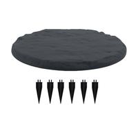 Stredi di lancio per i percorsi del giardino - a terra set per l'arredamento del cortile | Pietre decorative per passerella per piscina da piscina da piscina per prato da gioco tomba paesaggio pe