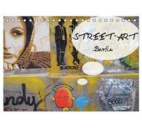 Street-Art Berlin (Tischkalender 2026 DIN A5 quer), CALVENDO Monatskalender: Monatskalender mit Fotografien von Street-Art aus Berlin