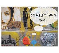Street-Art Berlin (Wandkalender 2026 DIN A4 quer), CALVENDO Monatskalender: Monatskalender mit Fotografien von Street-Art aus Berlin