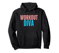 Street Athletic Sportswear Allenamento Diva Felpa con Cappuccio