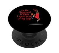 Street Basketball - Sul parco giochi PopSockets PopGrip Adesivo