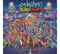 Street Dinosaurs: A Coloring Book