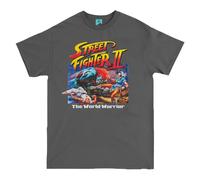 Street Fighter 2 Classic Maglietta Adulto Unisex (TT1025)