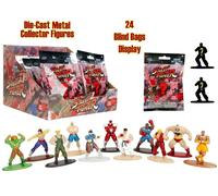 Street Fighter 2 - Nano Metal Figures Blind Bag Display (24) Mini Figura Jada To