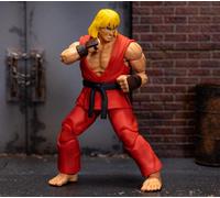 Street Fighter II 6" Ken Figure Action Figure, Toys for Kids and Adults
