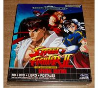 Street Fighter II Il Film Edizione Mega Speciale BD+DVD+Libro+Cartoline Nuovo