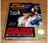 Street Fighter II Il Film Edizione Speciale Blu-Ray+DVD+Libro+Cartoline Nuovo