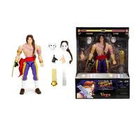 Jada Toys Street Fighter Figura Vega (15 cm) - Personaggio mobile da collezione e action da Street Fighter 2: The Final Challengers con testa alternativa, mani e accessori, a partire dai 13 anni in su