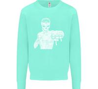 Street Fighter MMA Bare Knuckle Fighting Uomo Sweatshirt Jumper