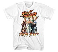 Street Fighter - Premi Start 2 - Manica Corta - Adulto - T-Shirt