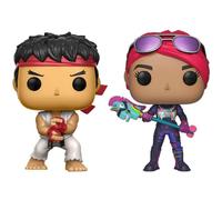 Street Fighter x Fortnite Ryu e Brite Bomber US Exc Pop 2 pezzi di personaggi d