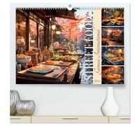 STREET FOOD Genuss International (hochwertiger Premium Wandkalender 2026 DIN A2 quer), Kunstdruck in Hochglanz: Impressionen rund um die Welt entdecken