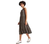 Street One 1408844 Abito in Jersey con Balze, Marrone Nomade, 50 Donna