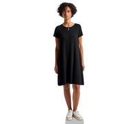 Street One 1408929 Abito T-Shirt Tinta Unita, Nero, 40 Donna
