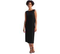 Street One 1408930 Abito Senza Maniche a Coste, Nero, 44 Donna