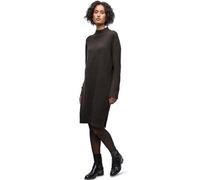 Street One 1409032 Abito in Maglia Midi, Darkest Brown Mel, 46 Donna