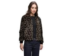 Street One 2115553 Falso Fur Leo-Blouson, Teddy Brown, 46 Donne